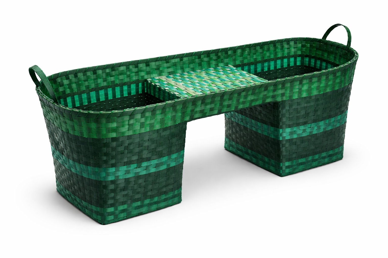 Keranjang Anyaman Panjang Pak Ruslan Kudus